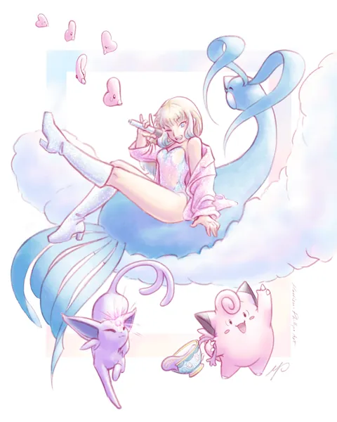 [OC] "Trainer Swift" - Taylor Swift's 11 albums as Pokémon trainers