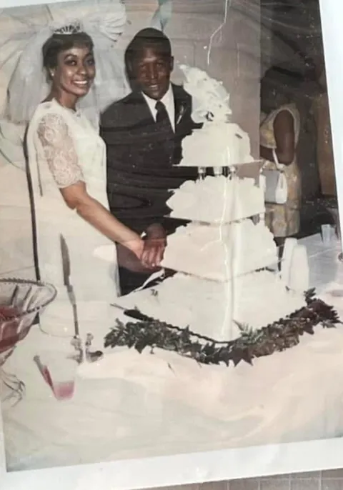 The Wedding and the day after. 1969