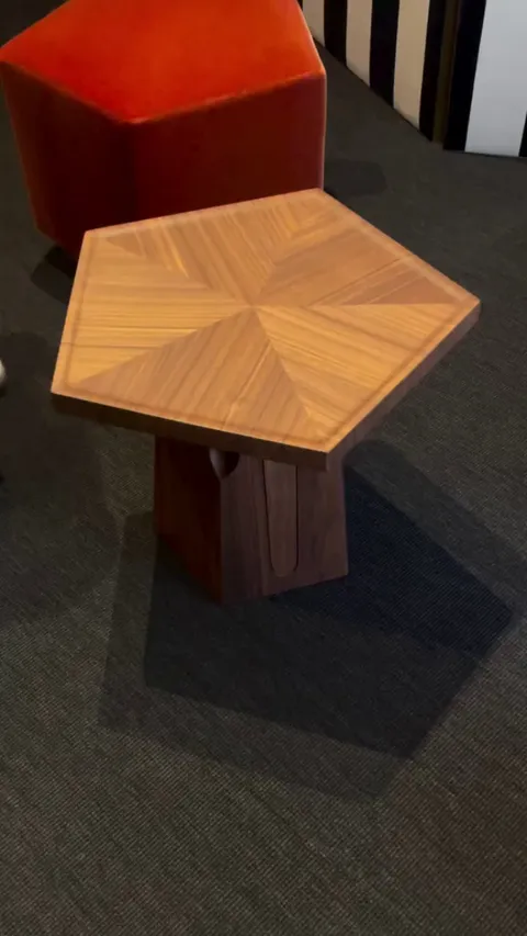 This table and its adjustable height