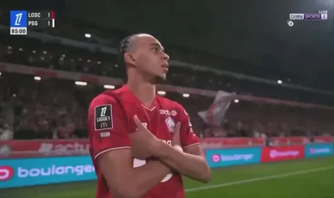 Lille [1]-1 PSG - Ethan Mbappe 85'