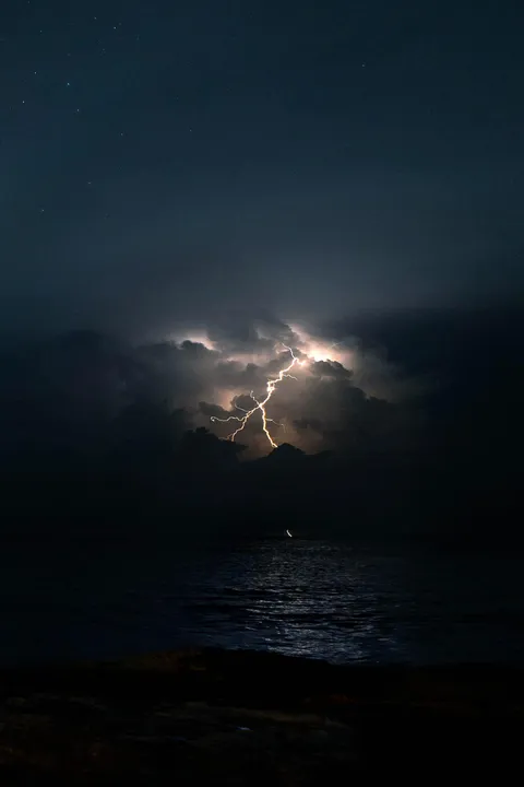 ITAP of lightning on Bonaire