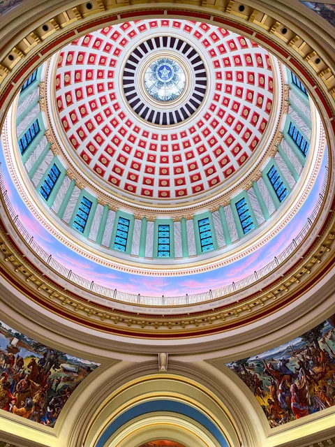 Visited the Oklahoma state capitol for the first time and was absolutely blown away