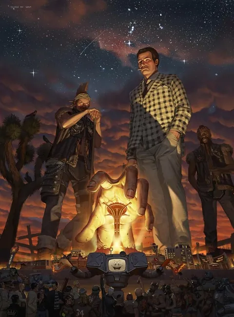 Fallout New Vegas, Deimos Art, digital painting, 2025