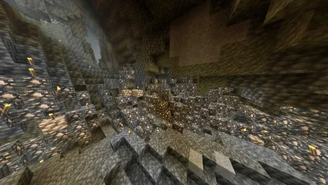 Found the biggest iron vein I’ve ever found in my new Realm