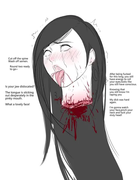 SO FUCKING HOT!!!! Can you feel your spine being dragged out of you, like hard bone out of a flesh condom?🤤🤤 Can you feel my hot cock using your neck like a cum sock?🥵 Let me know how much you’d wish this in the comments