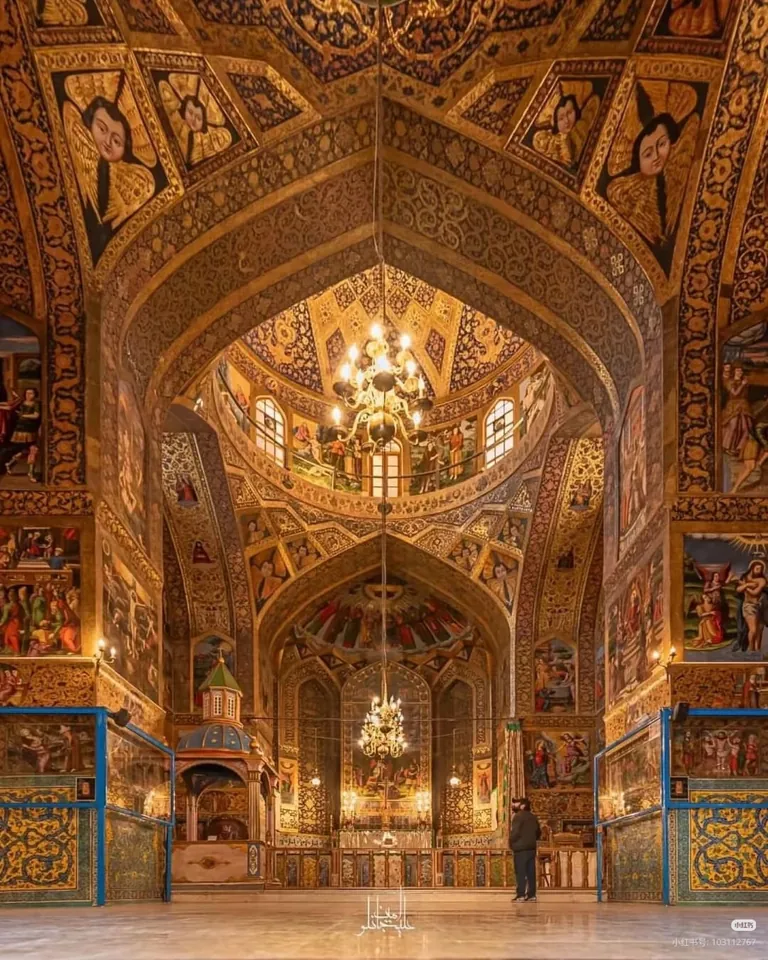 Vank Cathedral, Iran. Armenian Christian cathedral