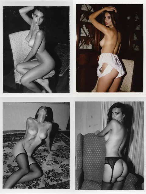 Emily Ratajkowski. Polaroids. 2012