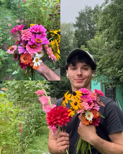 First year flower farm update