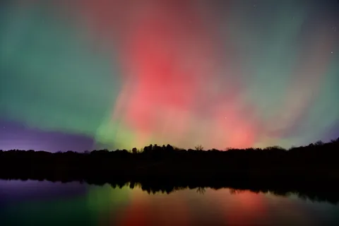 ITAP of the Aurora Borealis in the Midwest US