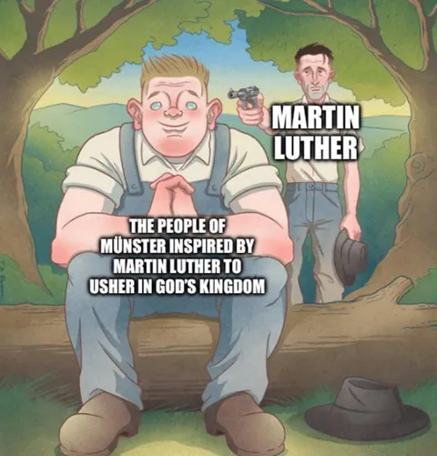 Luther started something far beyond the scope of what he intended
