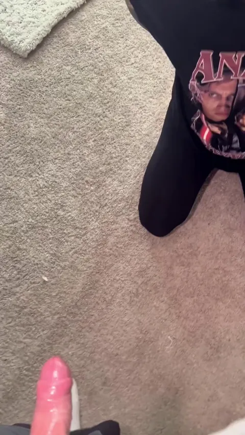 My husband says my Blowjobs are so good that other guys deserve to experience them. That's why he's so proud to see me sucking random cocks