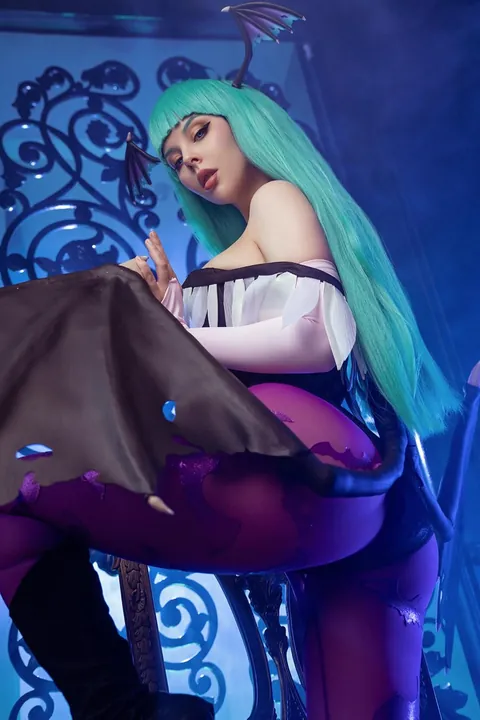 Morrigan cosplay by me HellyValentine