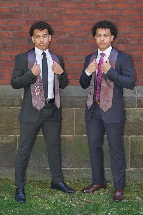 24M identical twin brothers turning 24 on New Years (born 01/01/2001). Graduated from an Ivy League, one’s in law school another in med school. We’re at the top of our lives, bring us down to earth. 