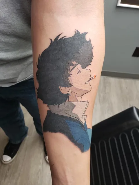 See you space cowboy... Done by Caleb at Anchor Steam in Newport, RI