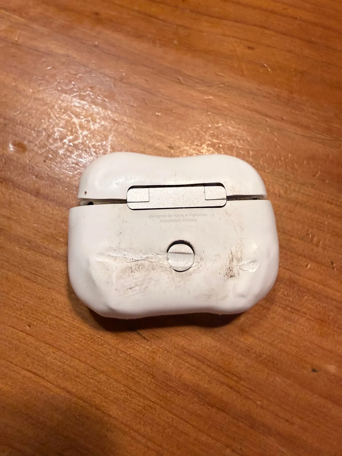 I baked my AirPods along with my choc chip cookies.