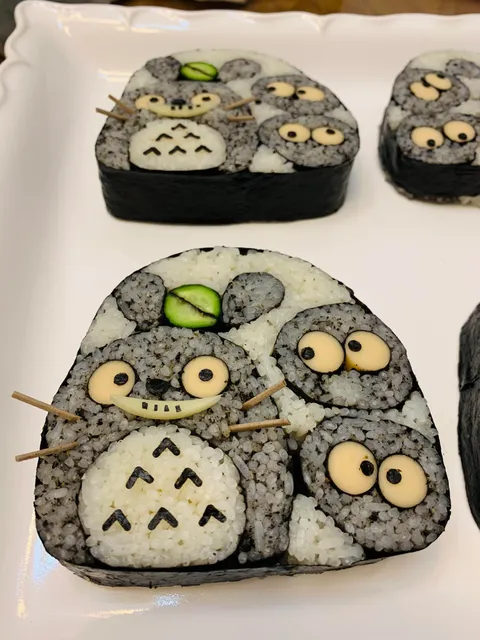 [HOMEMADE] Totoro Sushi Rolls