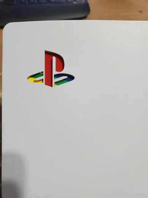 Laser cut plastic inlays as a throwback to OG logo colors!