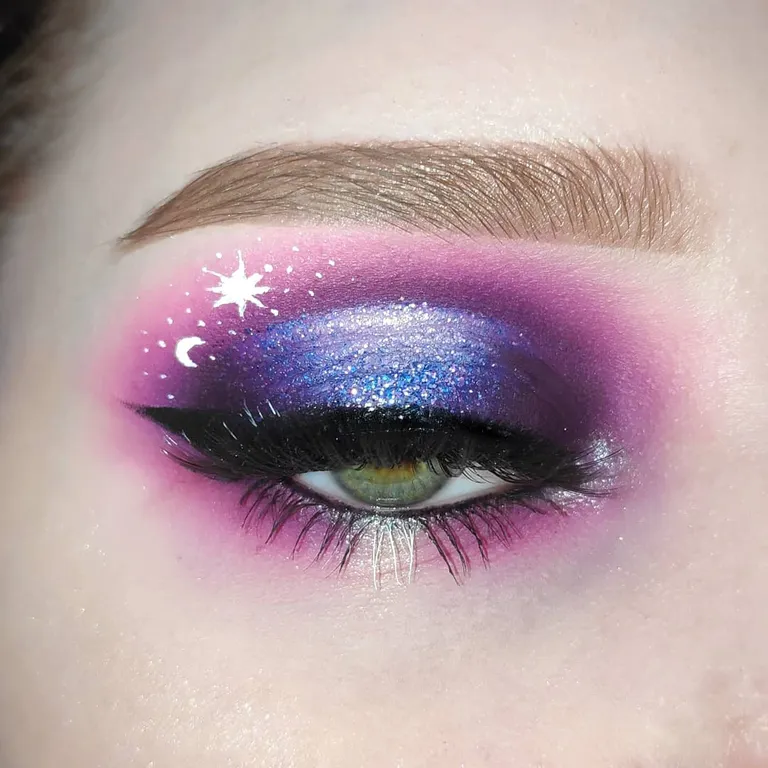 Purple night sky💜