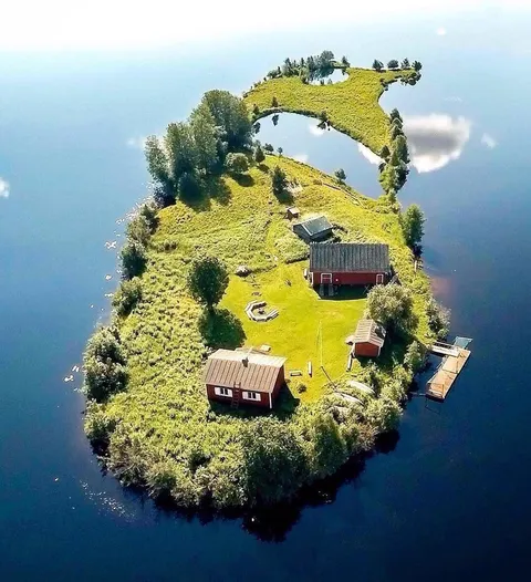 A cozy island in Finland