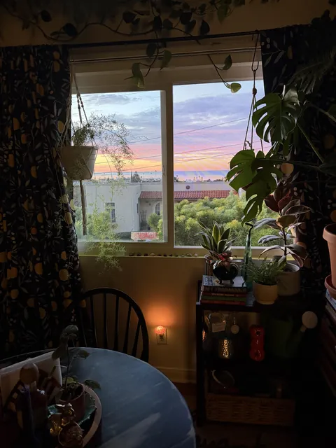 Morning view in Downtown Southern California.