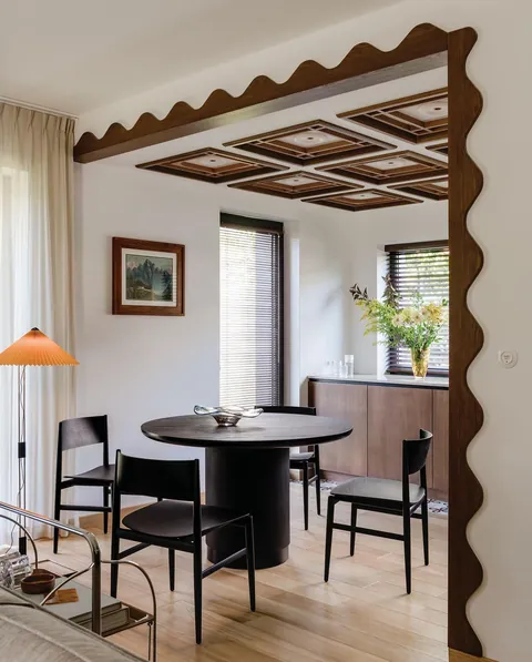 Interior of a semi-detached house in Kraków, Poland. [1439x1791]