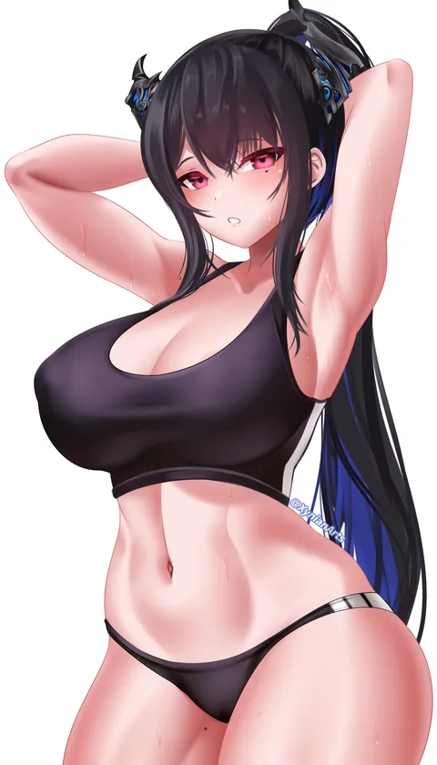 Nerissa fresh outta her gym session