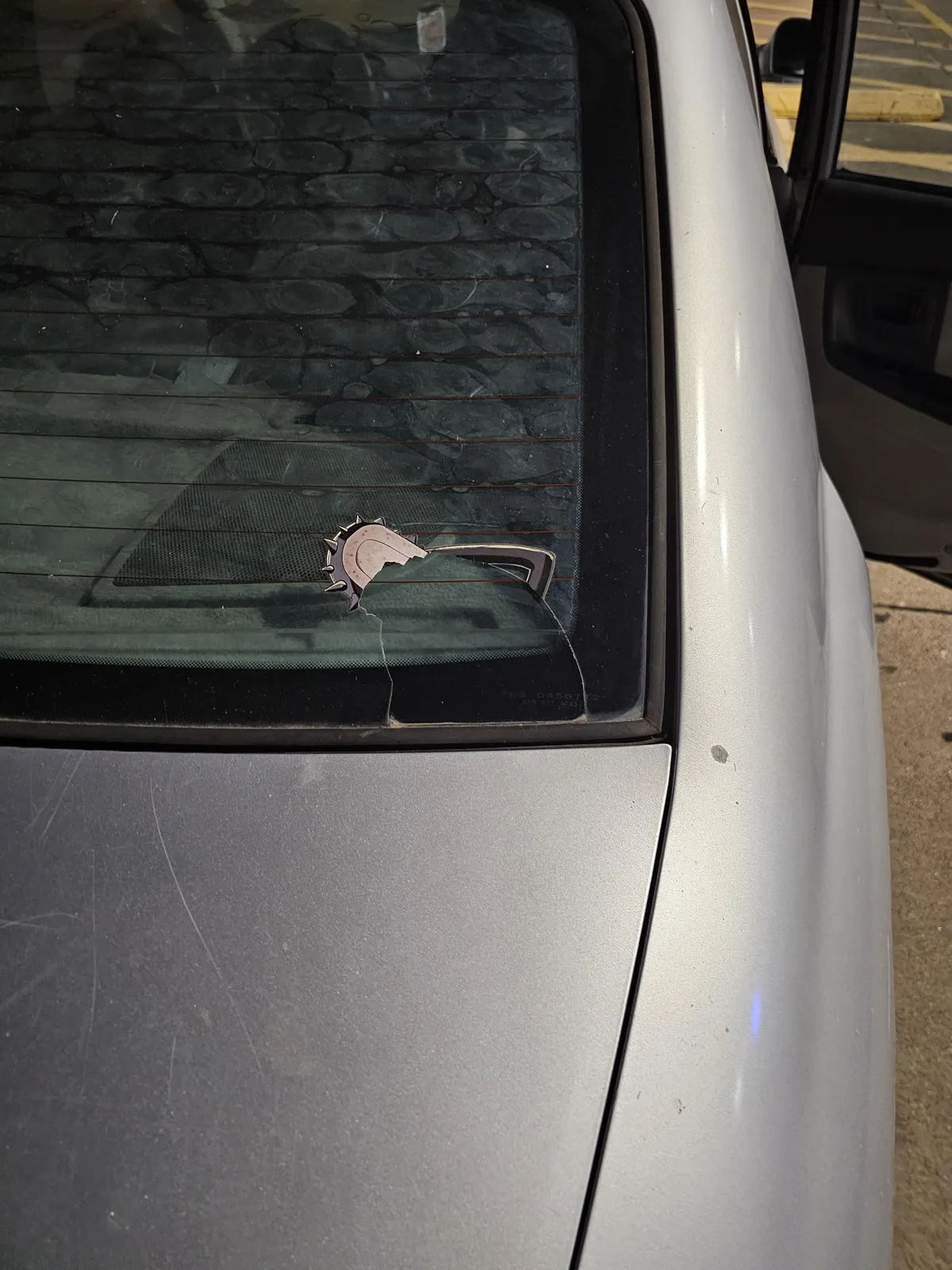 Someone peeled off my Chainsaw man Pochita seeker sticker off my car while I was at work.