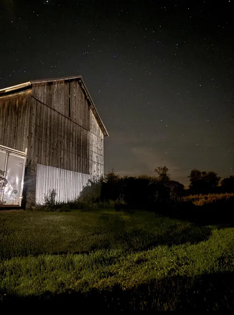 My backyard last night :)