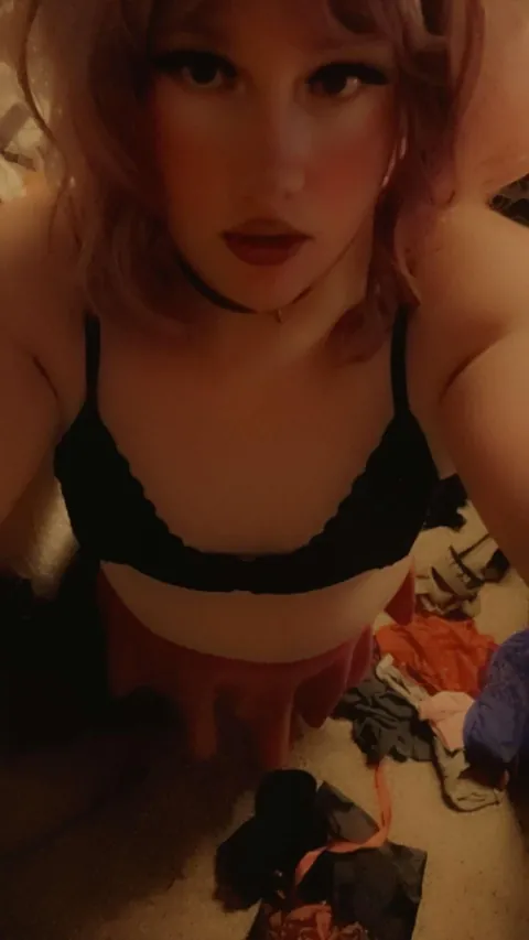 Sissy hypno and hormones turned me into a feminized curvy trans slut