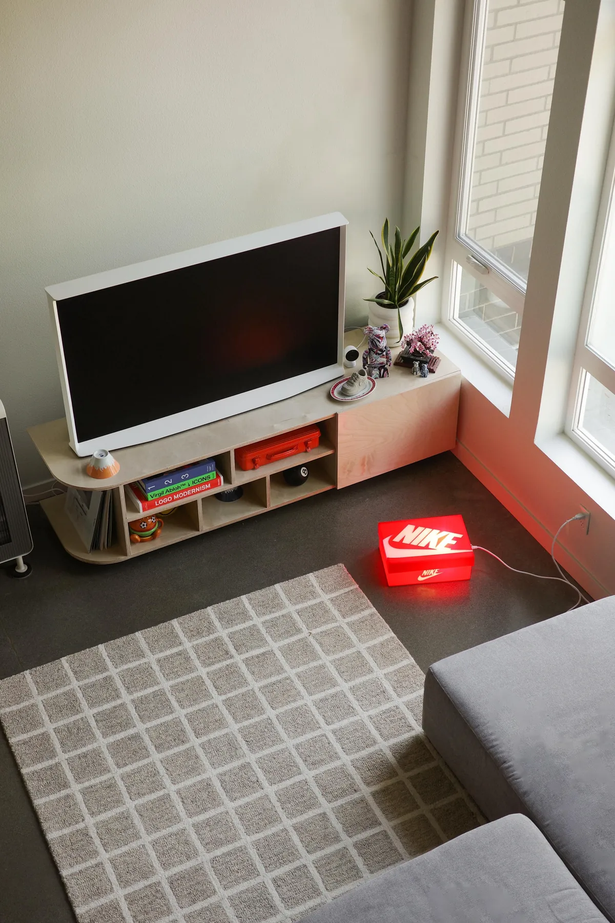 I Made a Sneaker Box Lamp