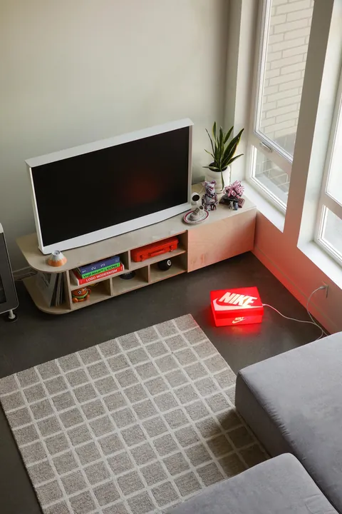 I Made a Sneaker Box Lamp