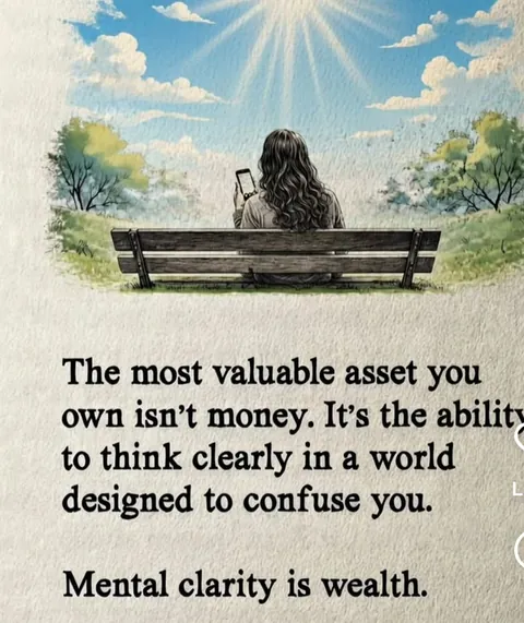 Mental Clarity is The Wealth [Image]