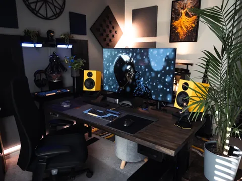 The updated home office for work and play.