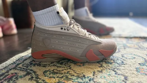 one thing I am rarely..… is “out-sneakered”