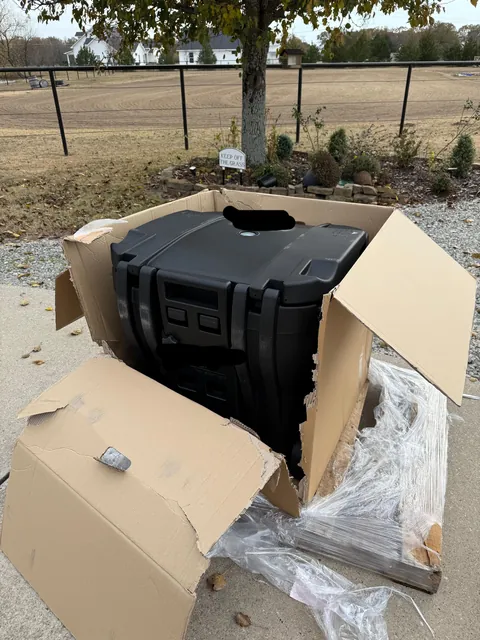 Not a single spec of protection on my $2,300 product