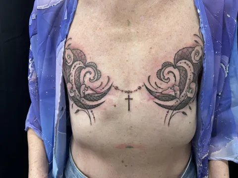 Breast Cancer Scar Cover-Stacie-Rae. Calgary