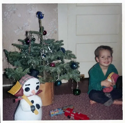 Christmas, 1964, poor but happy