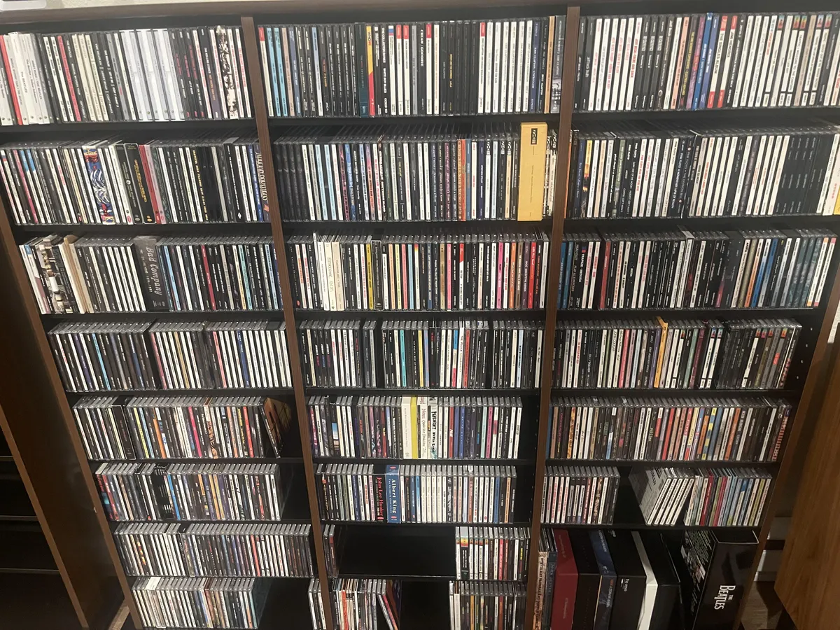 My Brother in law's CD Collection- He started in 1973