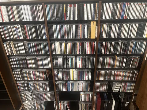 My Brother in law's CD Collection- He started in 1973