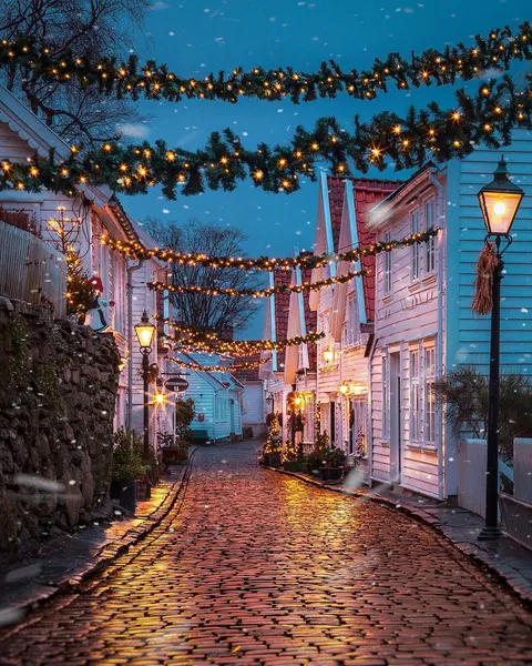 Street in Stavanger, Norway