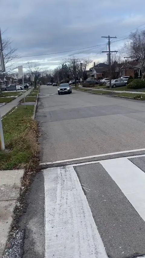 [oc] reckless driver doing stupid things to a pedestrian recording him