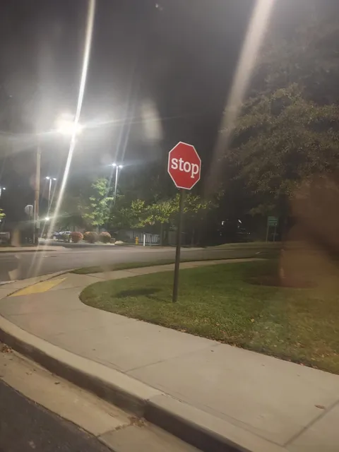 I found a lowercase stop sign