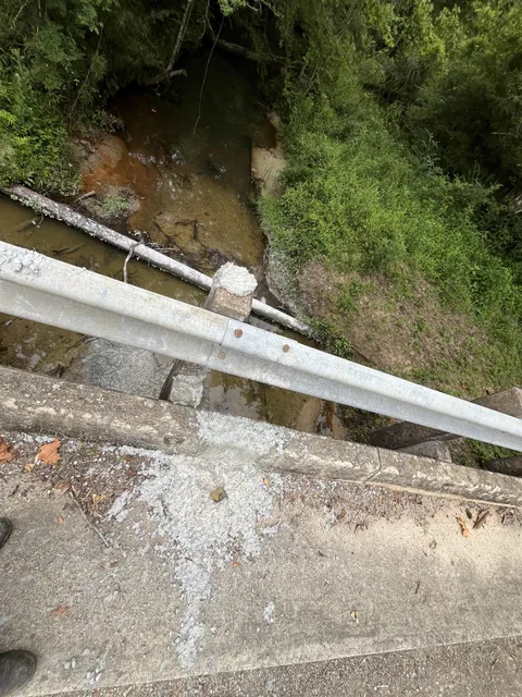 Concrete company dumping leftovers into creeks