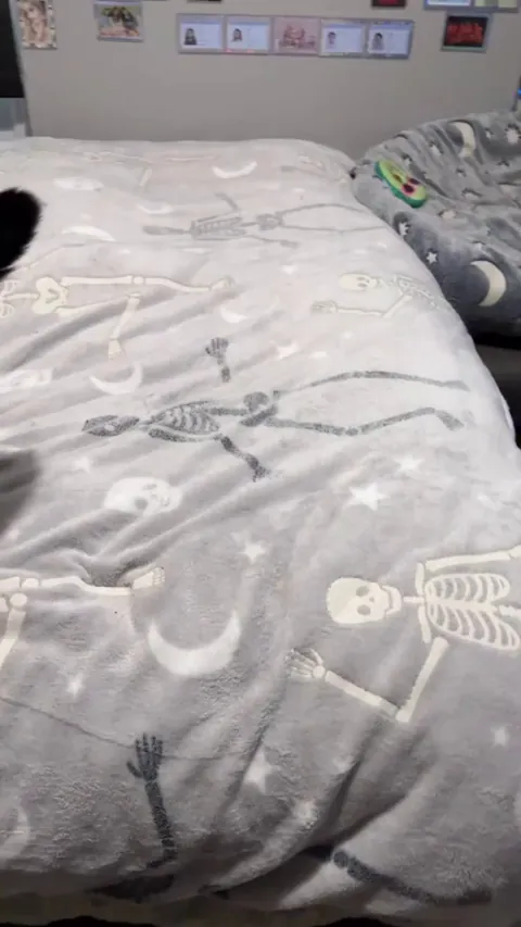 Gotta be the most adorable meow a black cat can make