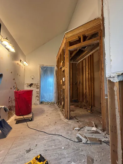 Good old fashioned master bathroom remodel I’m just about done with!