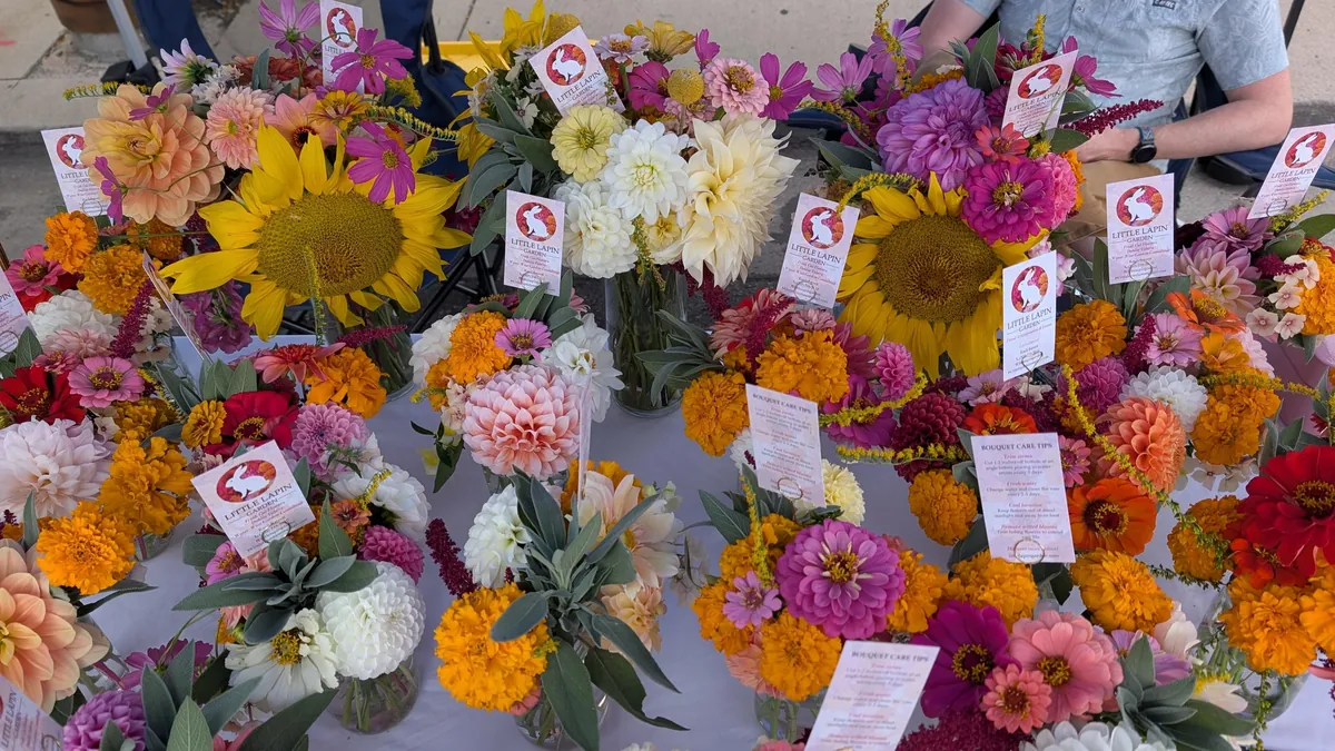 Three years ago I replaced my lawn with garden beds to cope with chronic illness and depression. What started as a hobby has grown into a small flower farm and a brighter chapter in my life.