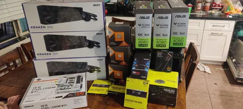 Doing 3 new builds tonight for me and the kids for Xmas. 