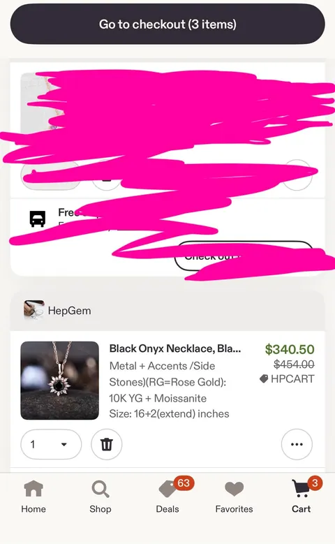 Listing an item on sale and then demanding more money after it’s paid for