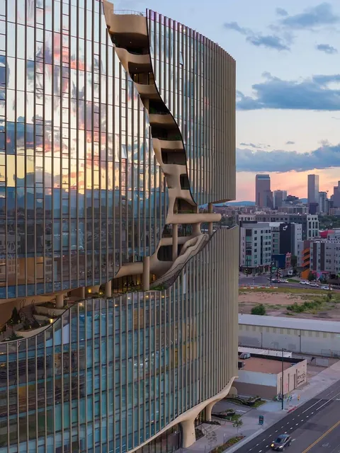 One River North: A Cracked-Open Canyon in the Heart of Denver. By MAD