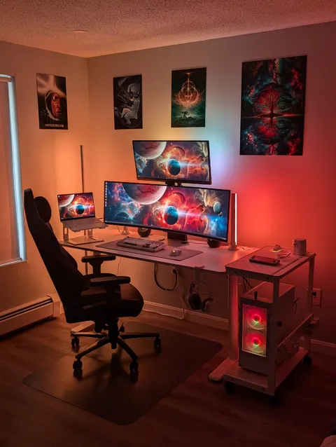 First time having dedicated space for PC, what to improve?